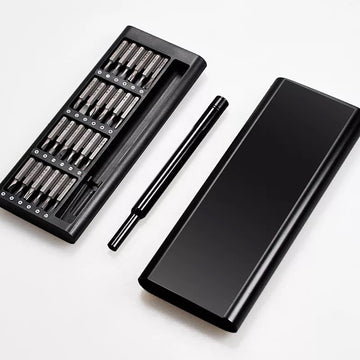 24 In 1 Precision Screwdriver Set High Quality Steel Bits Portable Durable Practical Repair Tool Kit For Electronics And Gadgets
