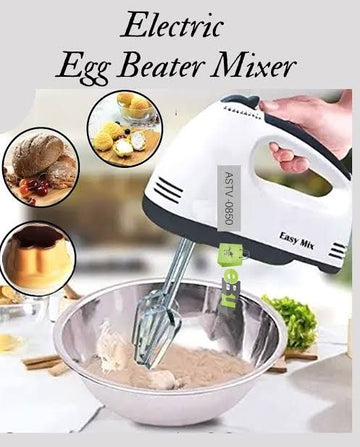 7-Speed Electric Hand Mixer / Egg Beater – Multi-Speed Handheld Mixer for Baking & Kitchen Use