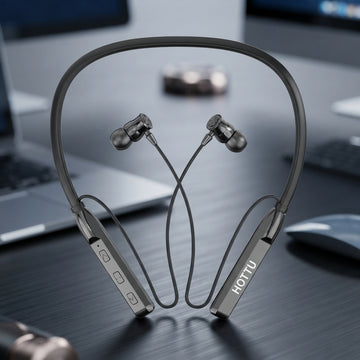 HOTTU NB15 Voice Changer Neckband Bluetooth Wireless Earphones