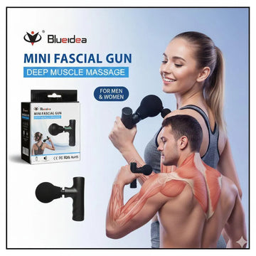 Portable Mini Massage Gun – Deep Muscle Relaxation & Recovery Fascial Gun