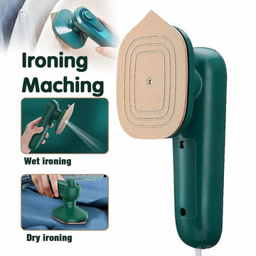 Portable Mini Electric Steam Iron - Handheld Garment Steamer